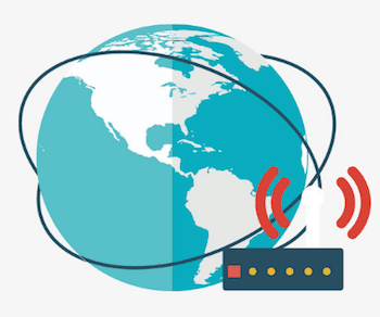 global network server location vector