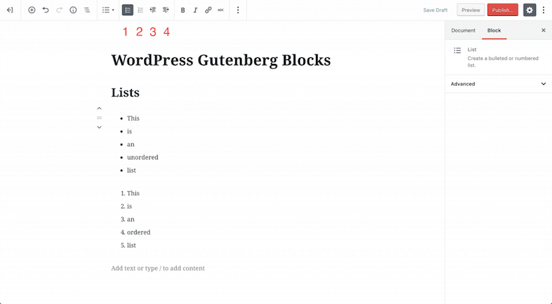 wordpress-gutenberg-blocks-list