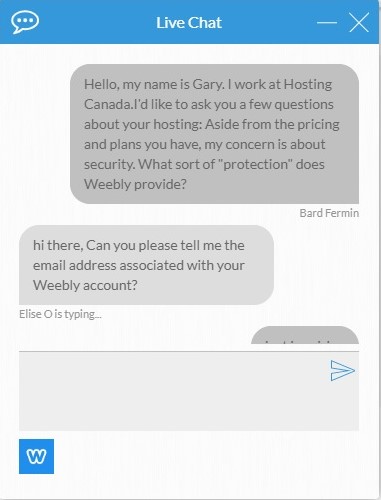weebly support chat