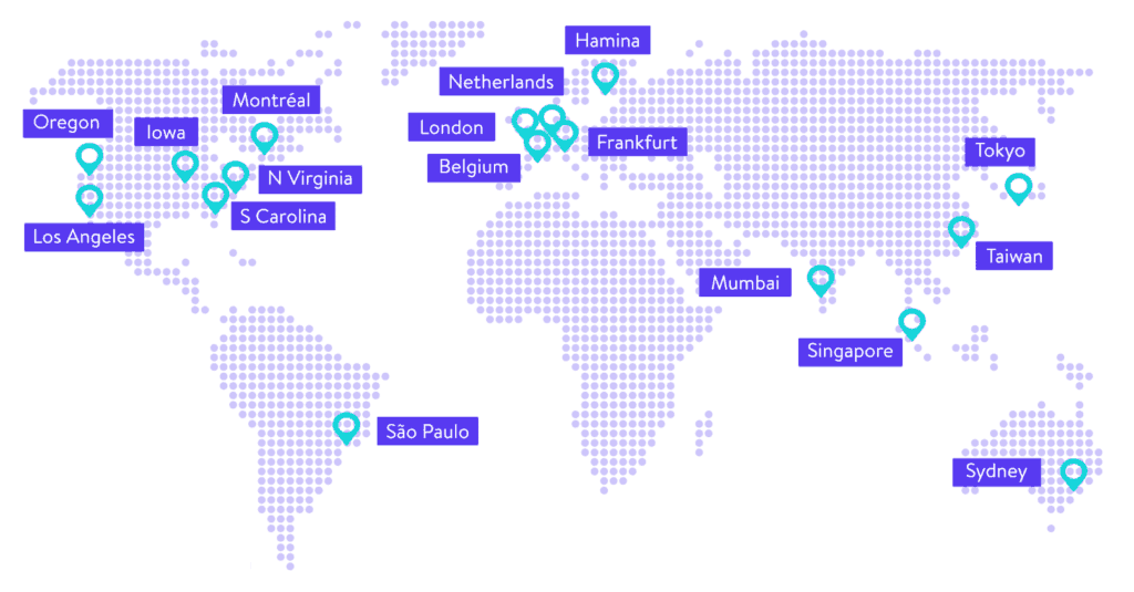 Kinsta locations