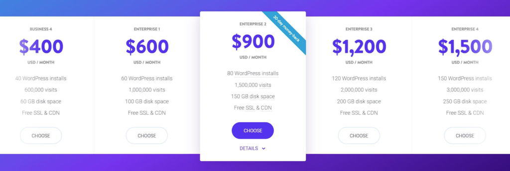 kinsta pricing business-enterprise