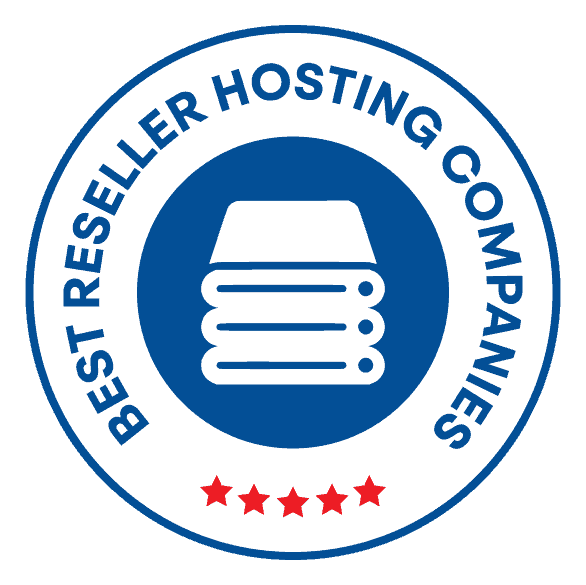 Best Reseller Hosting Companies 5 star Badge