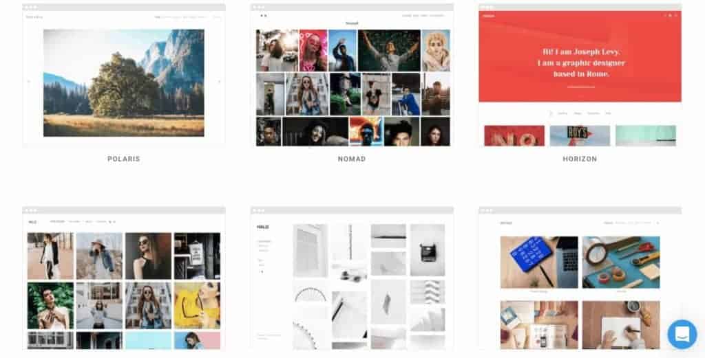 Pixpa Portfolio Themes