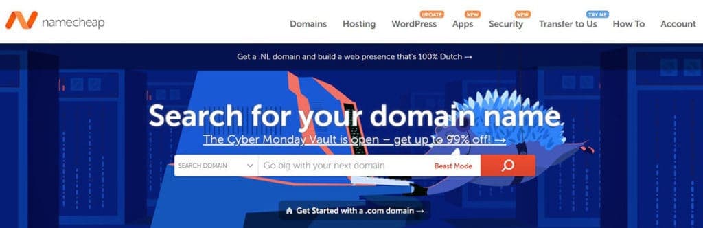 Namecheap Search