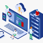 web hosting illustration