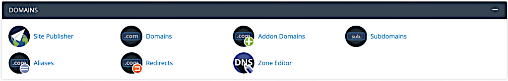 domains cPanel