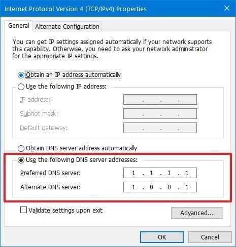 dns-servers-address-windows-10-control-panel