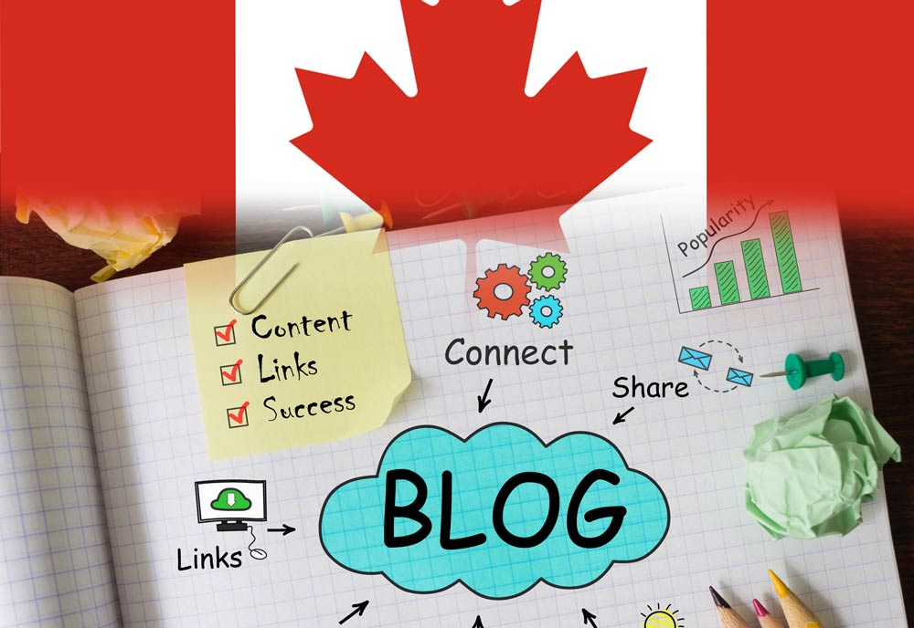 Bloggin trends in Canada